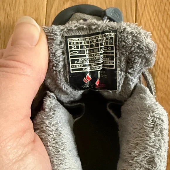 Keen Kids' Purple and Tan Adventure Boots - Picture 7 of 7